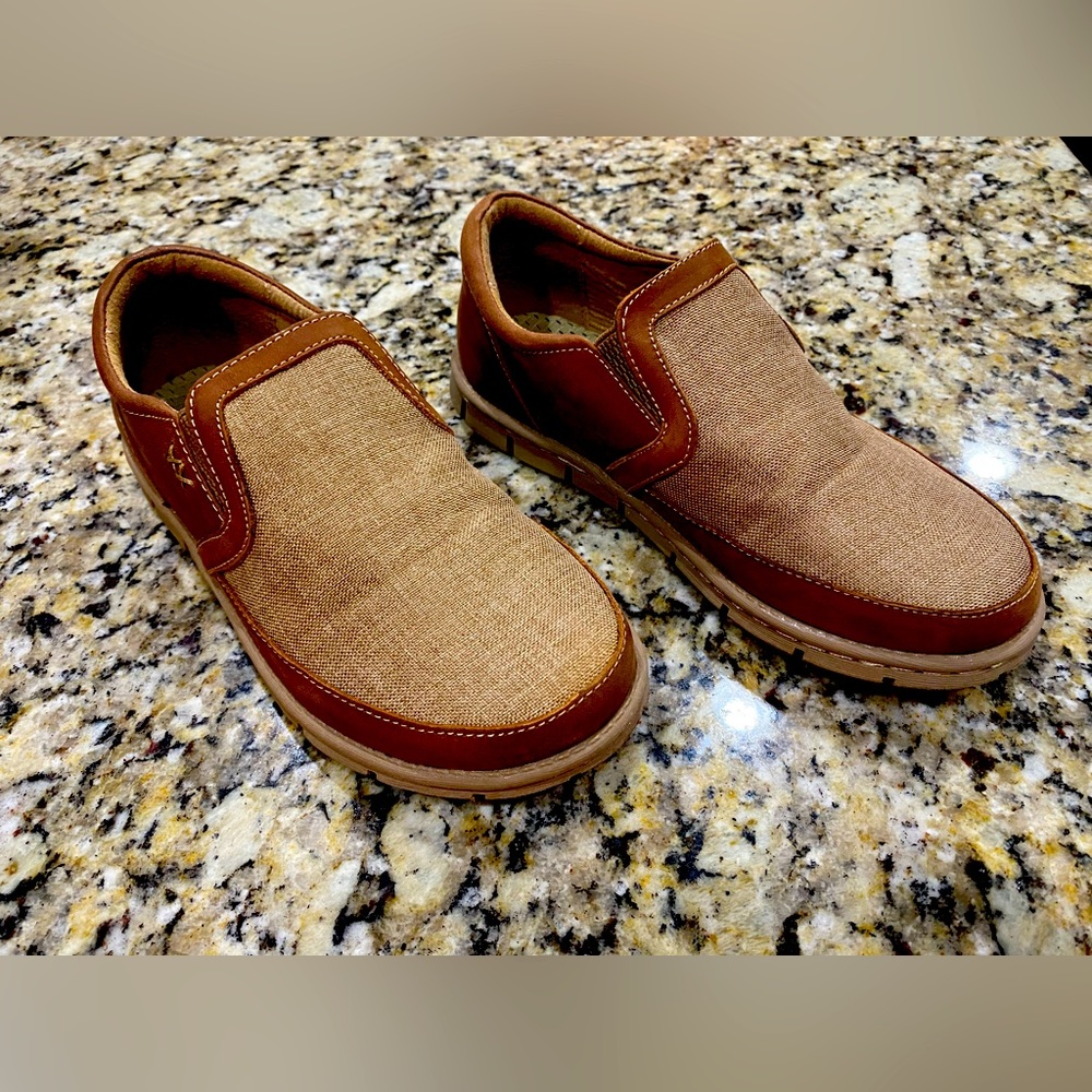 Boys size 4 Born shoes.